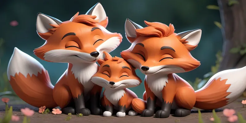 Sevimli Tüylü Tilki Masalını Oku -  Çocuk Uyku Masalı Dinle - 8