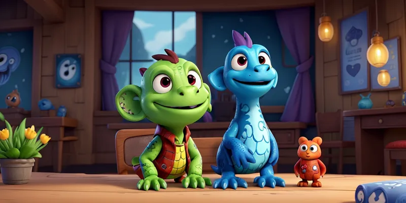 Sihirli Mürekkep Dünyası Hikaye Oku - Çocuklara Özel Hikaye - 4