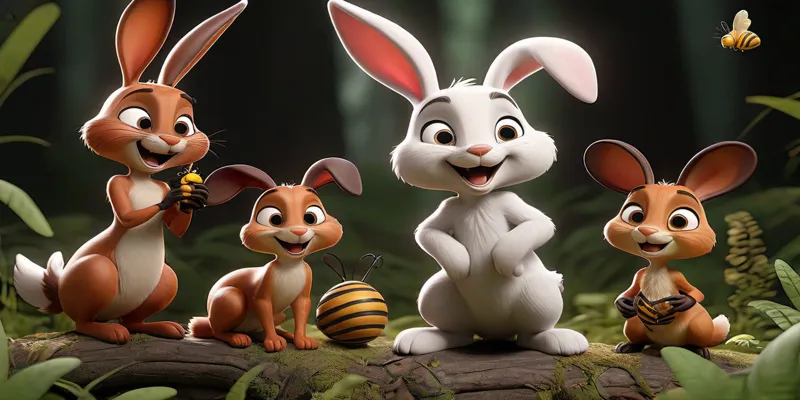 Tatlı Tavşan'ın Maceraları ve Minik Orman'daki Dayanışma - 9