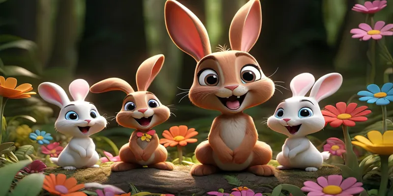 Tatlı Tavşan'ın Maceraları ve Minik Orman'daki Dayanışma - 6