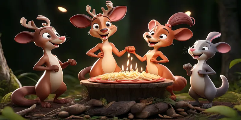 Tatlı Tavşan'ın Maceraları ve Minik Orman'daki Dayanışma - 8