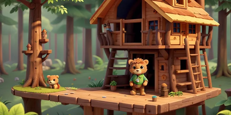 Tatlı Küçük Ayıcık Hikayesi - Sevimli Hayvan Hikayeleri - 3