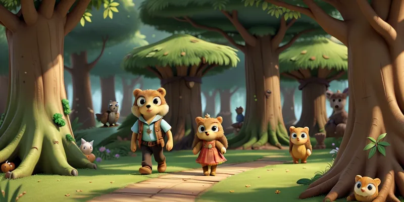 Tatlı Küçük Ayıcık Hikayesi - Sevimli Hayvan Hikayeleri - 4