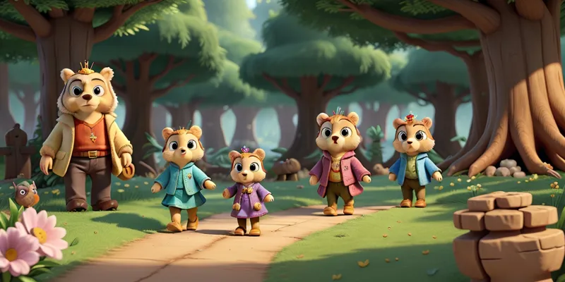 Tatlı Küçük Ayıcık Hikayesi - Sevimli Hayvan Hikayeleri - 2