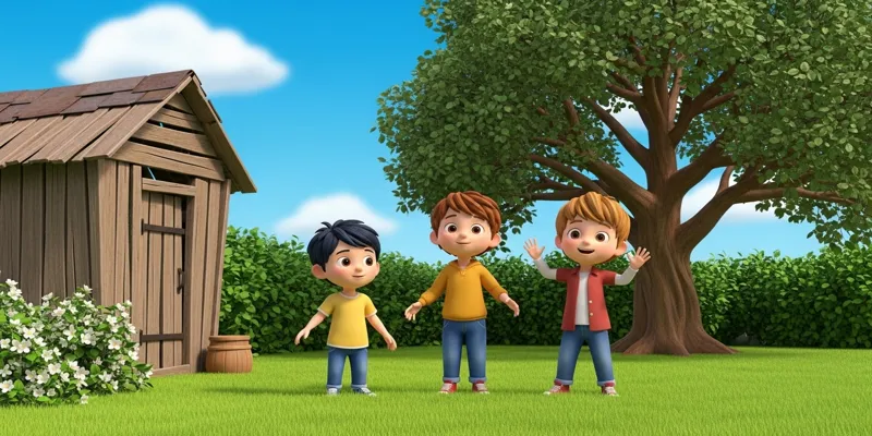 Üç Arkadaşın Şifreli Gizemli Harita Macerası Masalı