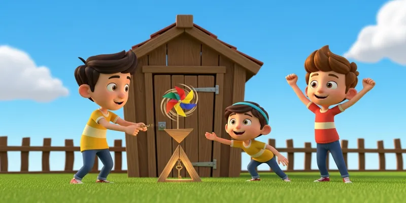 Üç Arkadaşın Şifreli Gizemli Harita Macerası Masalı - 8