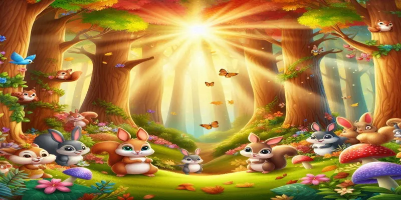 Uğurlu Orman Miskin ve Fındık’ın Yardımlaşma Masalı - 4