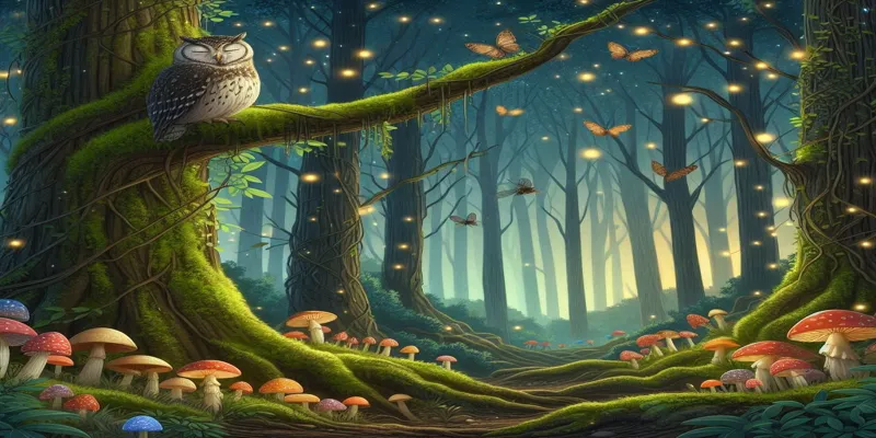 Uykucu Orman Masalı Maviş’in Gizemli Yolculuğu Masalı - 2