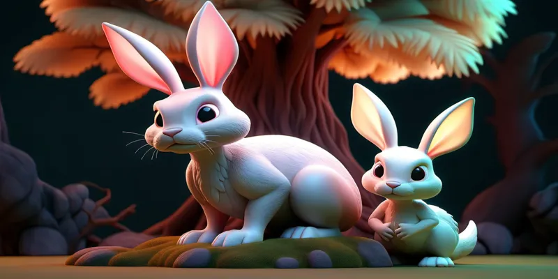 Uzak Bir Ormanda Yaşayan Sevinli Küçük Tavşan Masalını Oku - 5