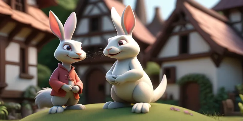 Uzak Bir Ormanda Yaşayan Sevinli Küçük Tavşan Masalını Oku - 3