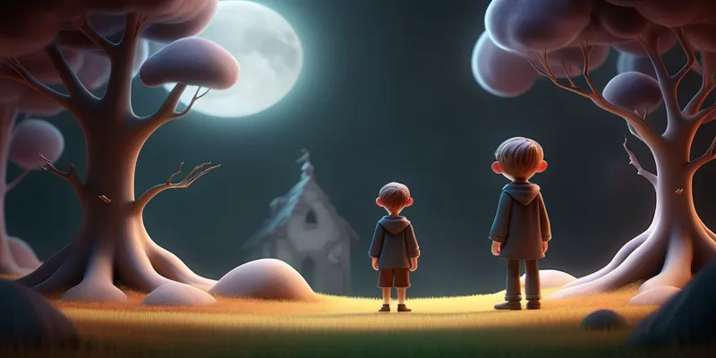 Uzak Diyarlarda Mutlu Bir Köye Gelen Gizemli Yabancı Masalı - 3