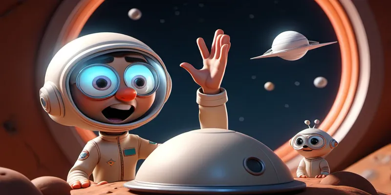 Uzayın Derinliklerinde Bir Macera Veysel ve Yıldız Gemisi - 7