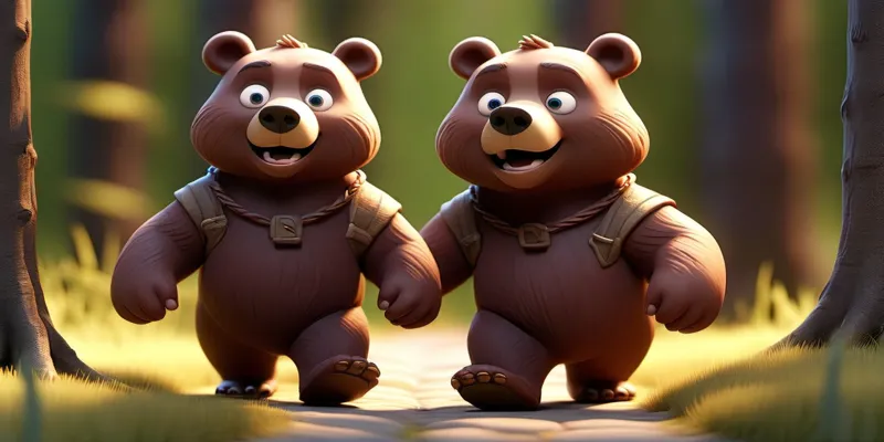 Ayıcık Muammer ve Ormandaki Arkadaşlık Masalı - Çocuk Masalı - 9