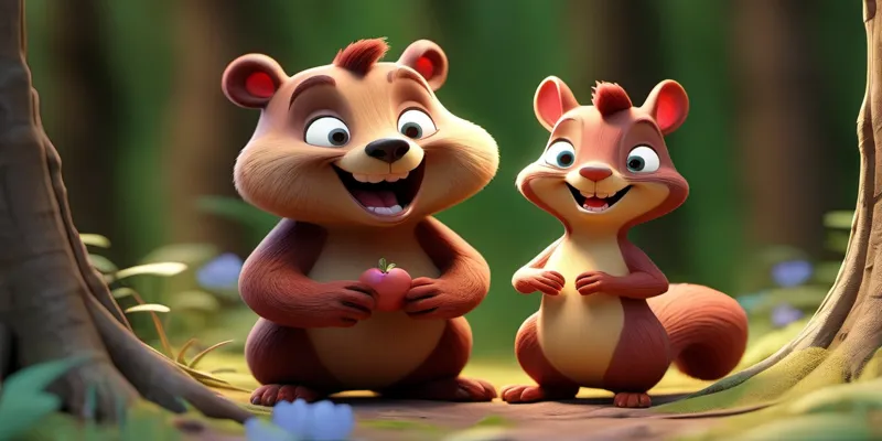 Ayıcık Muammer ve Ormandaki Arkadaşlık Masalı - Çocuk Masalı - 4