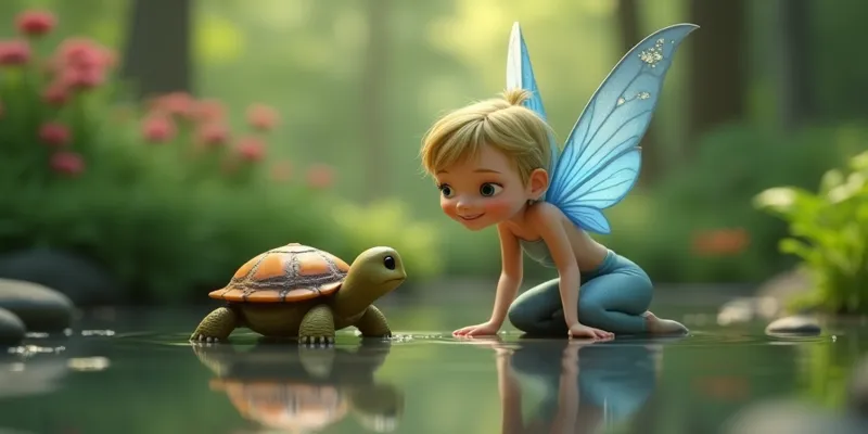 Ormandaki Dostluk ve Yardım Hikayesi Yardım Sever Periler - 8