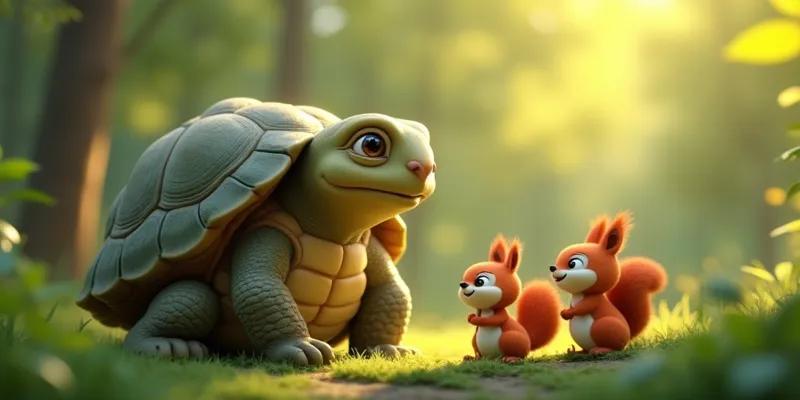 Ormandaki Dostluk ve Yardım Hikayesi Yardım Sever Periler - 2