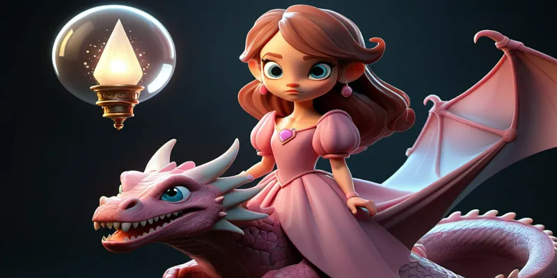 Yemyeşil Ormanda Bulunan Gizli Kale ve Prenses Masalı - 4