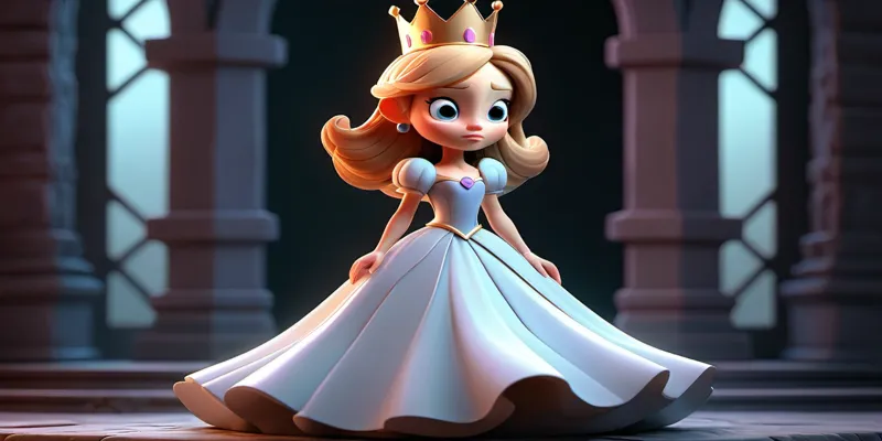 Yemyeşil Ormanda Bulunan Gizli Kale ve Prenses Masalı - 8