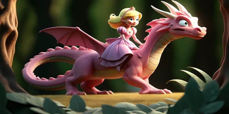 Yemyeşil Ormanda Bulunan Gizli Kale ve Prenses Masalı - 7