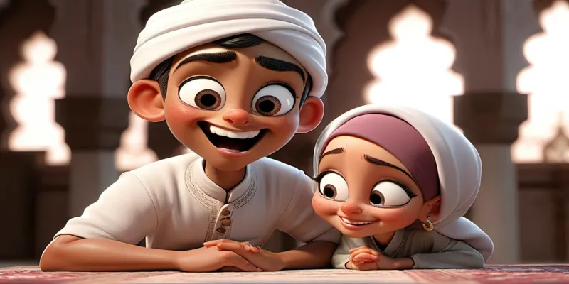 Yeni Arkadaş Zeynep ve Köydeki Festival - Dini Çocuk Masalları - 6