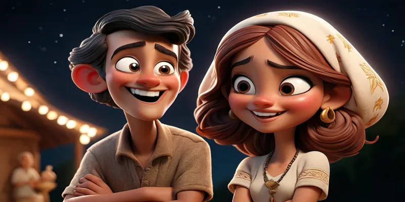 Yeni Arkadaş Zeynep ve Köydeki Festival - Dini Çocuk Masalları - 5