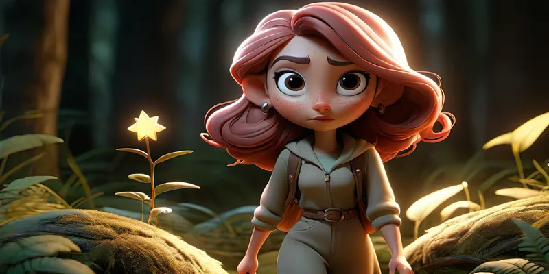 Zeynep ve Büyülü Ayçiçeği ile Parlak Yıldızların Hikayesi - 3