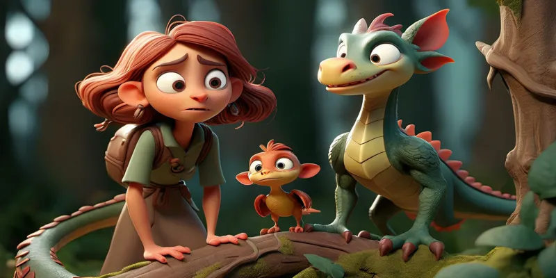 Zeynep ve Ejder Dostluk, Anlayış Çocuk Masalını Oku - 8