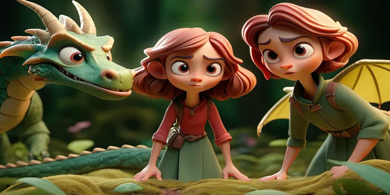 Zeynep ve Ejder Dostluk, Anlayış Çocuk Masalını Oku - 7