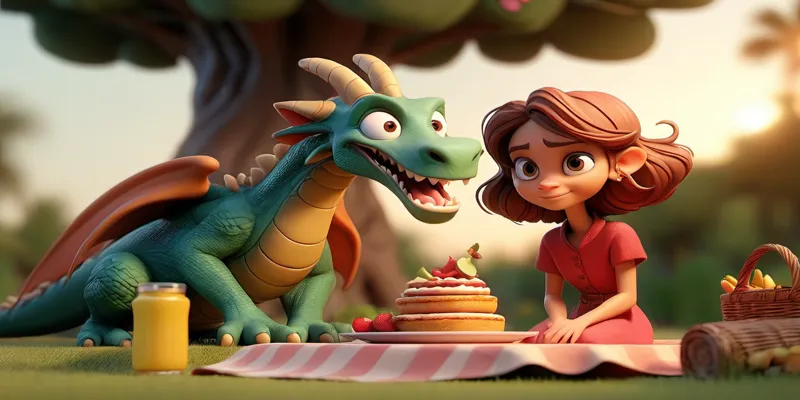 Zeynep ve Ejder Dostluk, Anlayış Çocuk Masalını Oku - 10