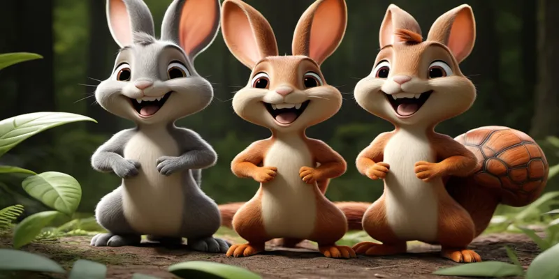 Zıpır Tavşan Ceviz ve Yavaş’ın Neşeli Orman Yolculuğu - 5