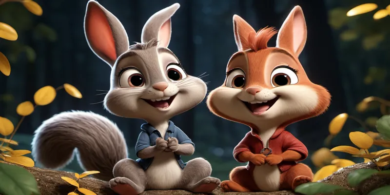 Zıpır Tavşan Ceviz ve Yavaş’ın Neşeli Orman Yolculuğu - 9