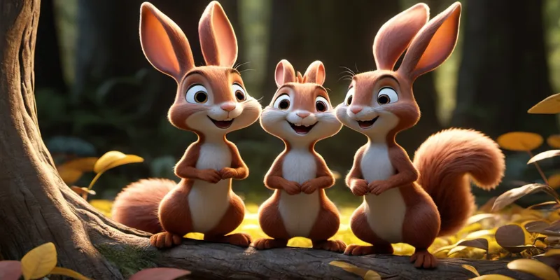 Zıpır Tavşan Ceviz ve Yavaş’ın Neşeli Orman Yolculuğu - 2